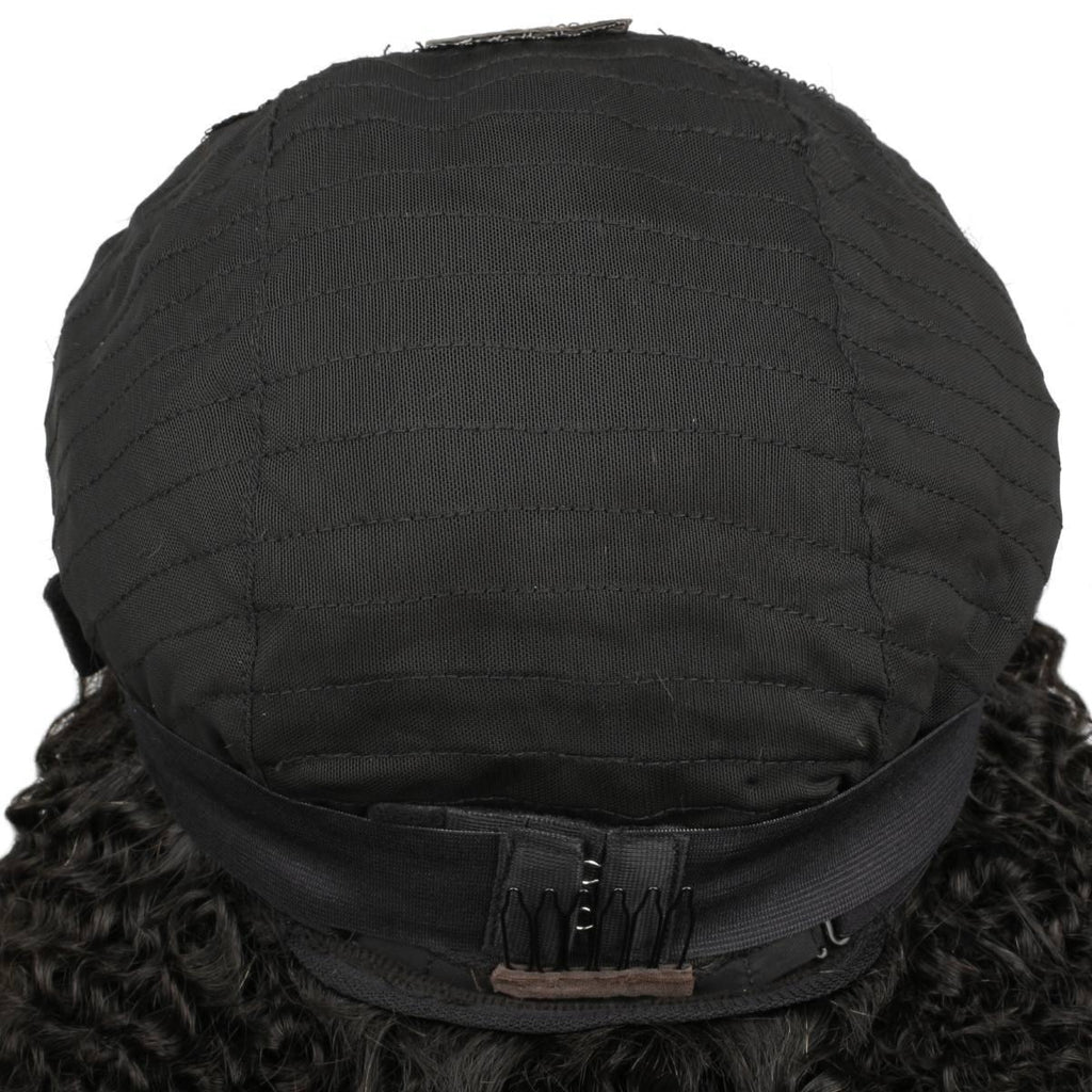 Afro Kinky Curly 2x6 HD Lace Closure 100% Human Hair Glueless Wig - Private Label