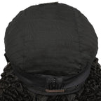 Afro Kinky Curly 2x6 HD Lace Closure 100% Human Hair Glueless Wig - Private Label