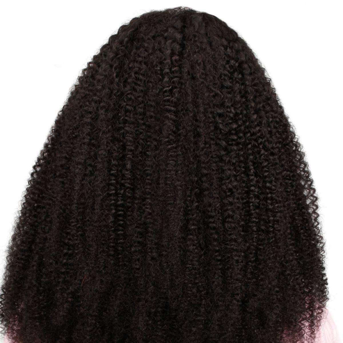 afro kinky 2x6 hd wig back