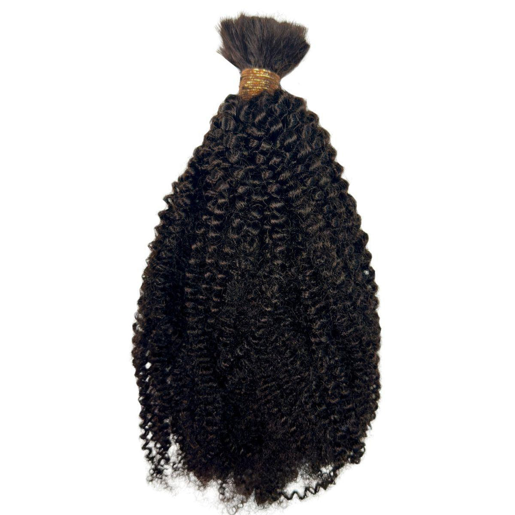 Afro Kinky Bulk 100% Human Braiding Hair - Private Label