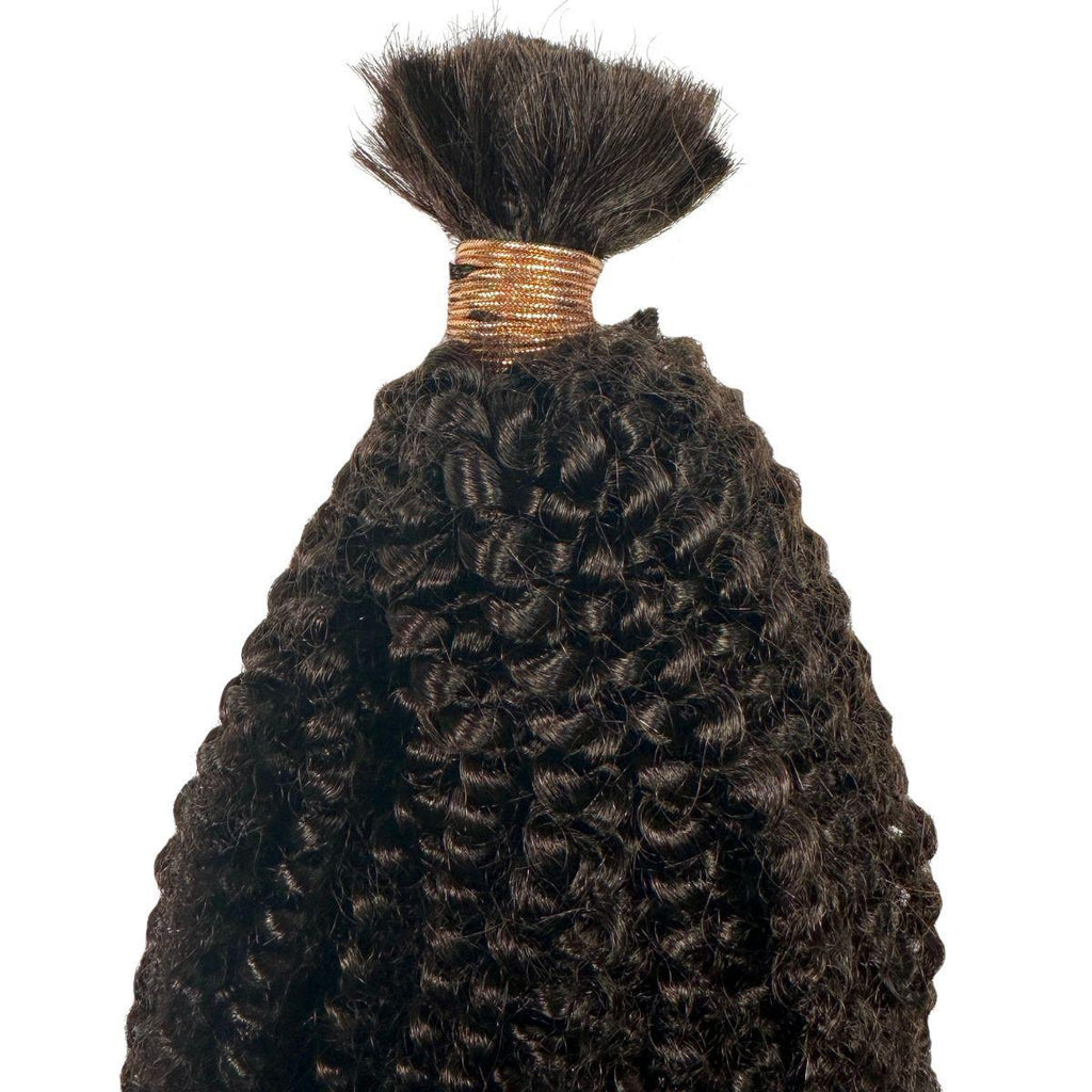 Afro Kinky Bulk 100% Human Braiding Hair - Private Label