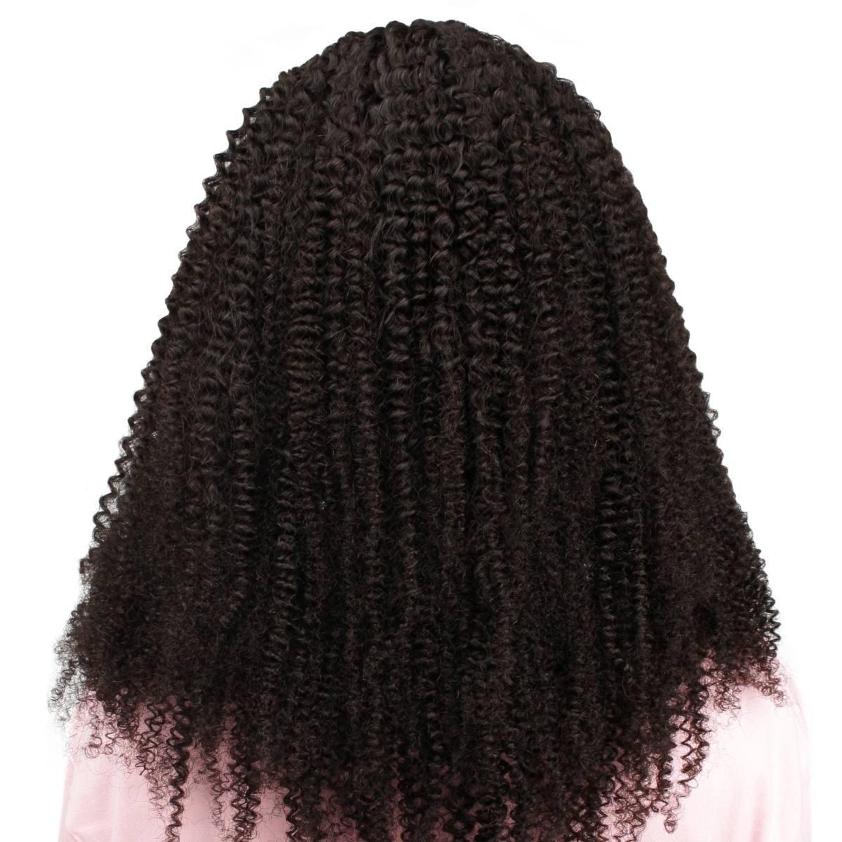 Afro Kinky Curly U Part 100% Human Hair Wig - Private Label