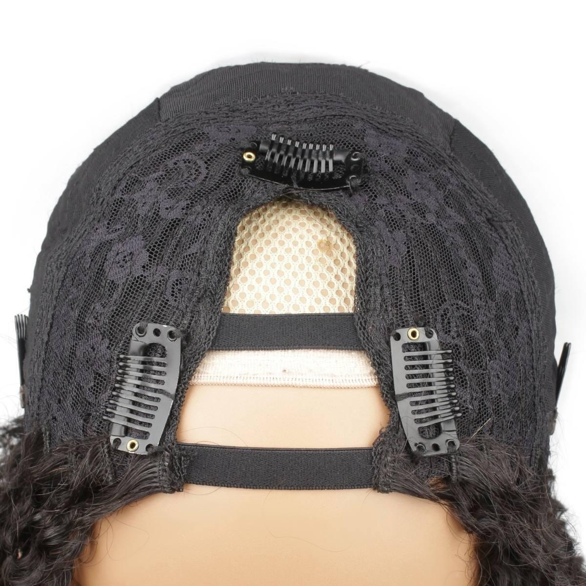 Afro Kinky Curly V Part 100% Human Hair Wig - Private Label