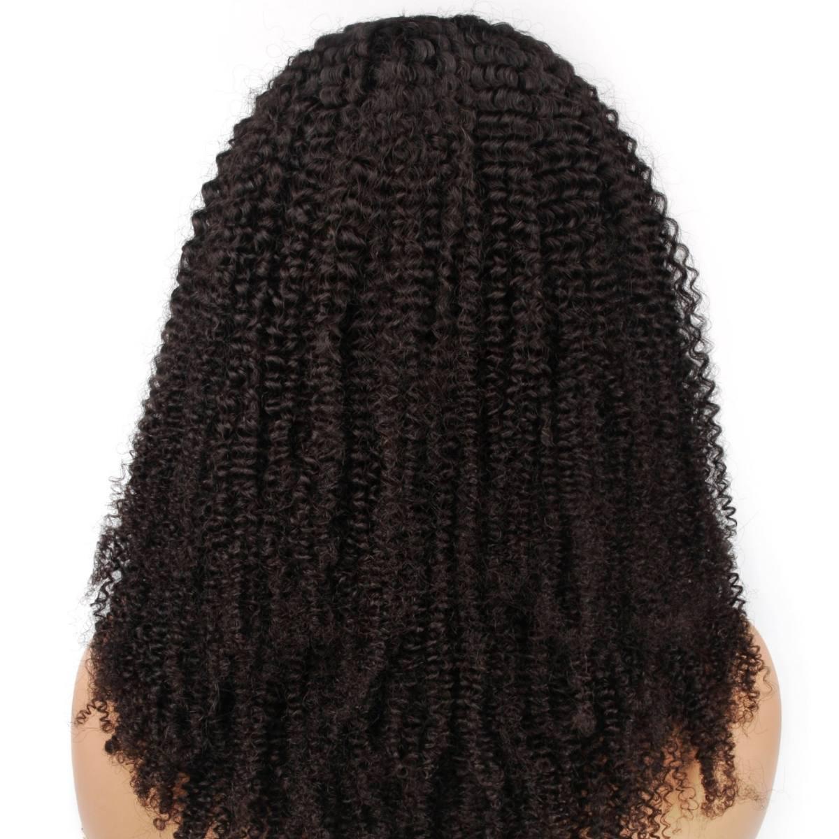 Afro Kinky Curly V Part 100% Human Hair Wig - Private Label