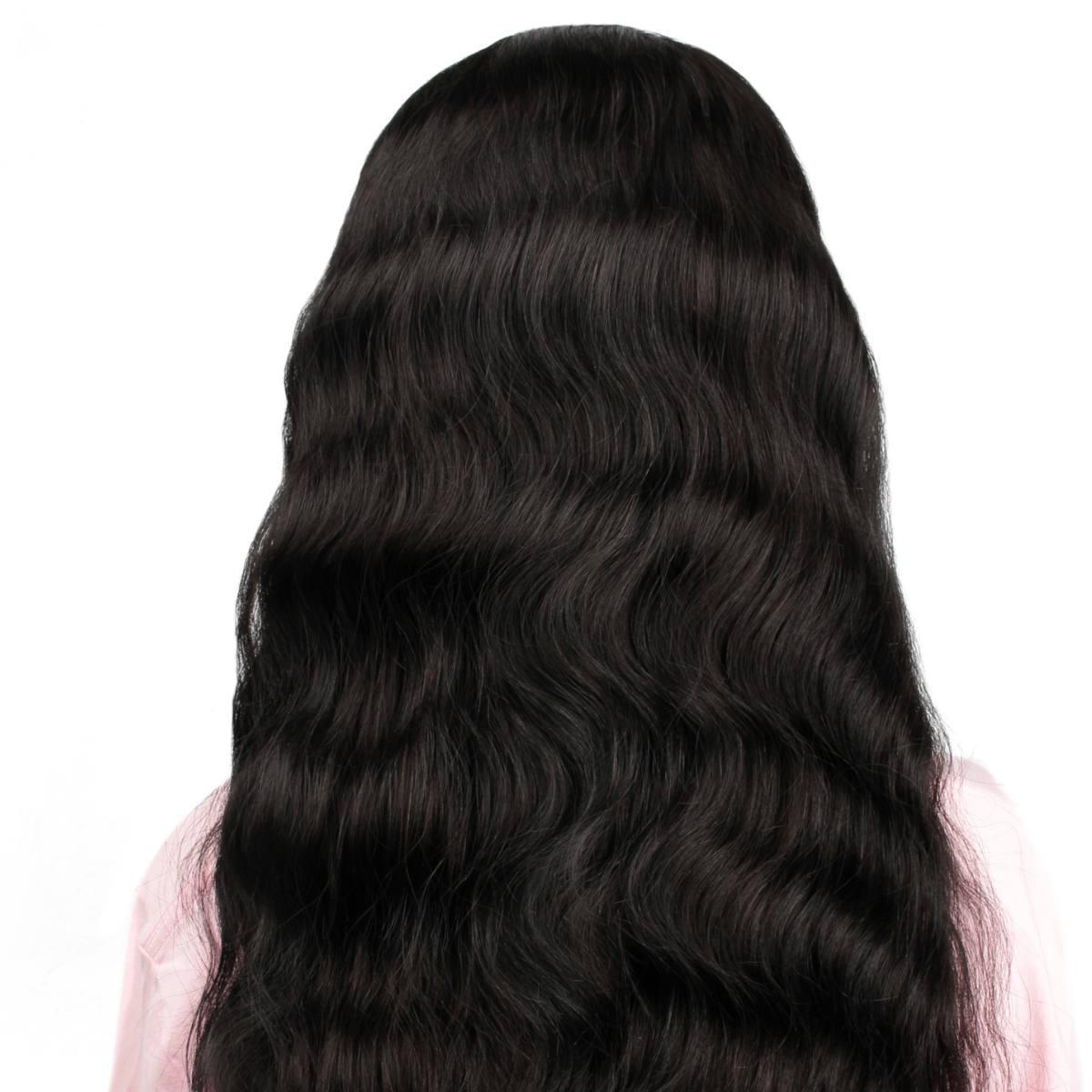 Jet Black Body Wave 5x5 HD Closure Wig - Private Label