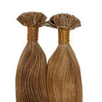 Ash Brown Straight Flat - Tip - Private Label