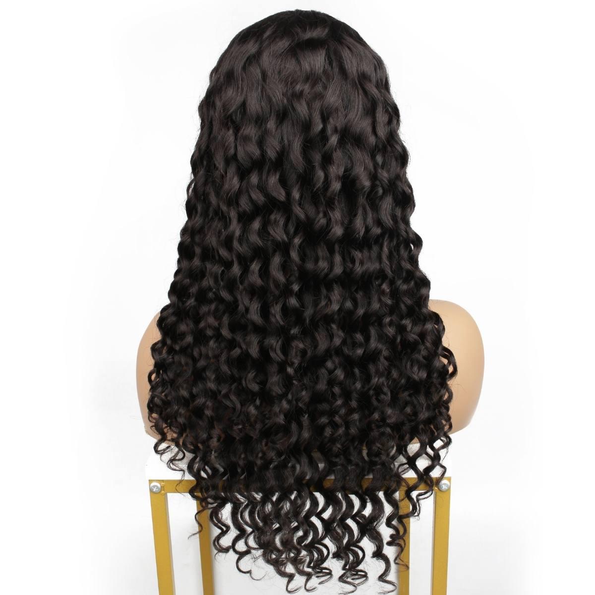 Beach Wave V Part 100% Human Hair Wig - Private Label