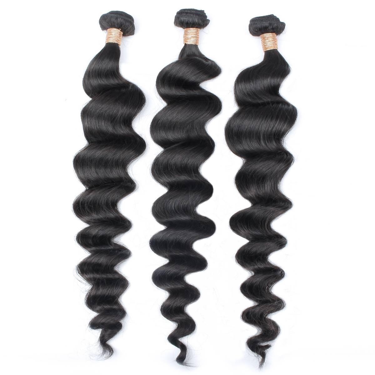 Loose Wave 100% Human Hair Bundle Deals - Private Label