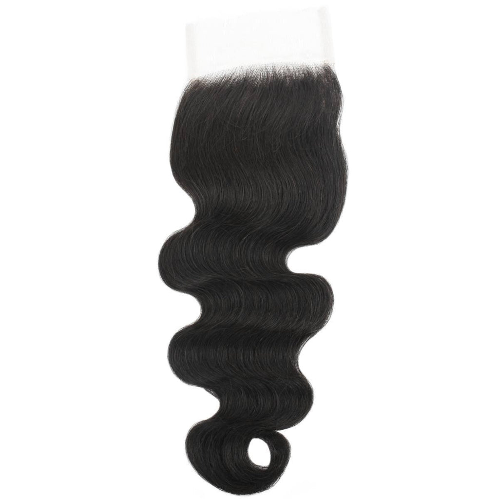 Raw Brazilian Body Wave 4x4 Transparent Closure SALE - Private Label