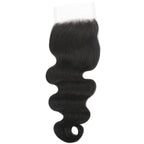 Raw Brazilian Body Wave 4x4 Transparent Closure SALE - Private Label