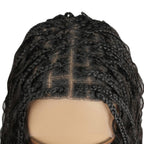 Boho Braid Full Lace Human Hair Blended Wig - Private Label
