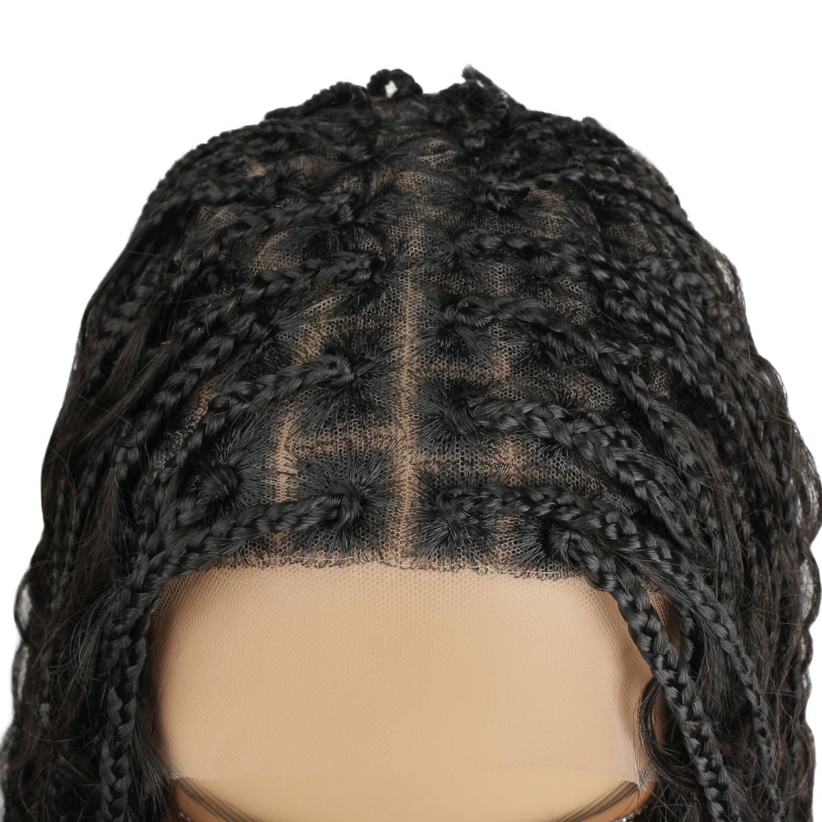 Boho Braid Full Lace Human Hair Blended Wig - Private Label