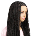 Boho Braid Full Lace Human Hair Blended Wig - Private Label