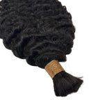 Burmese Curly Bulk 100% Human Braiding Hair - Private Label