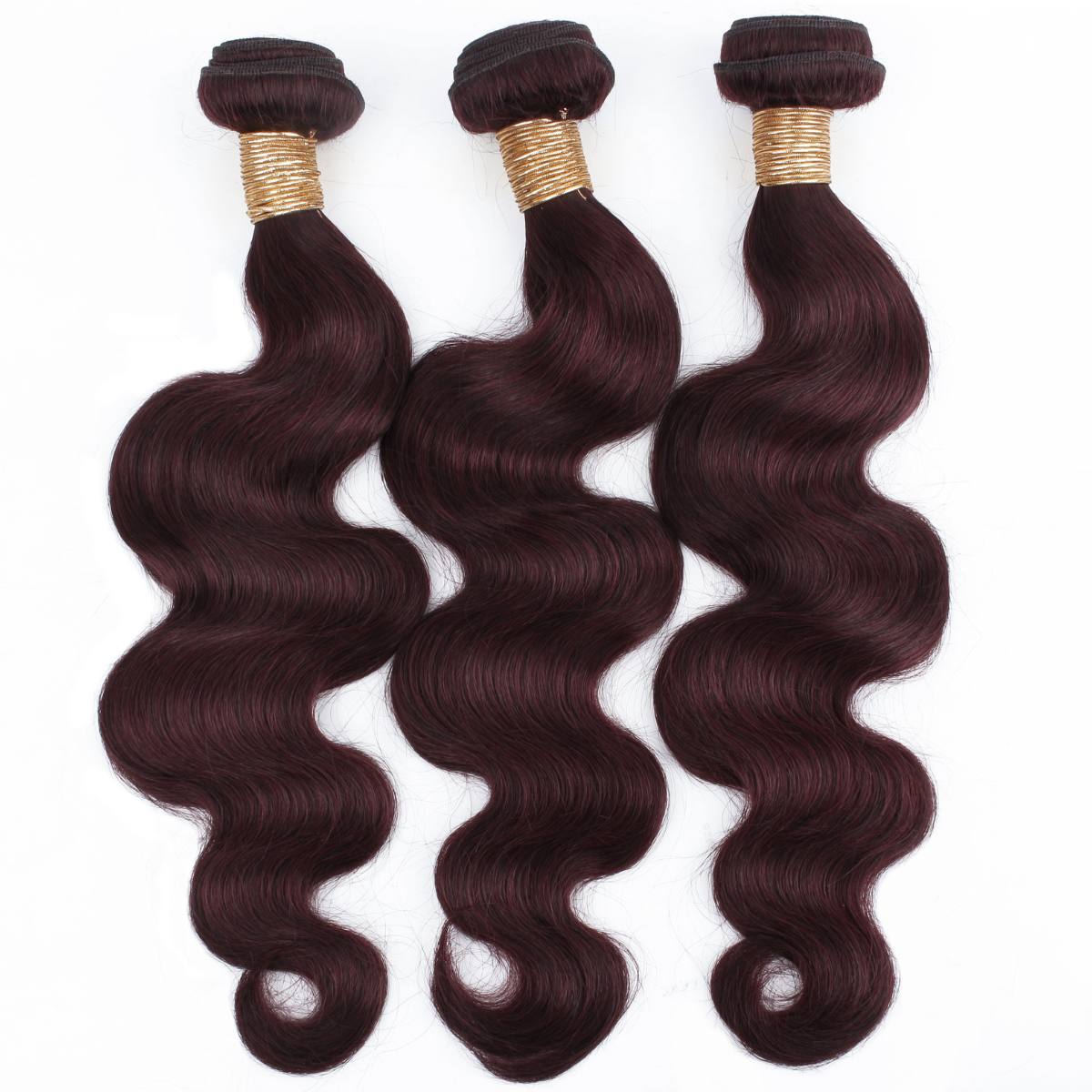 Burgundy Body Wave Bundle Deals - Private Label