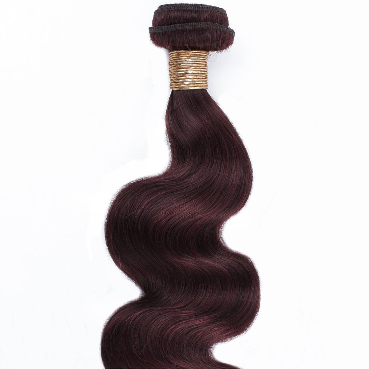 Burgundy Body Wave 100% Human Hair Bundles - Private Label