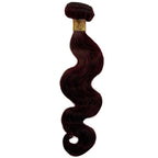 Burgundy Body Wave 100% Human Hair Bundles - Private Label