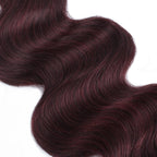 Burgundy Body Wave 100% Human Hair Bundles - Private Label