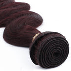 Burgundy Body Wave 100% Human Hair Bundles - Private Label