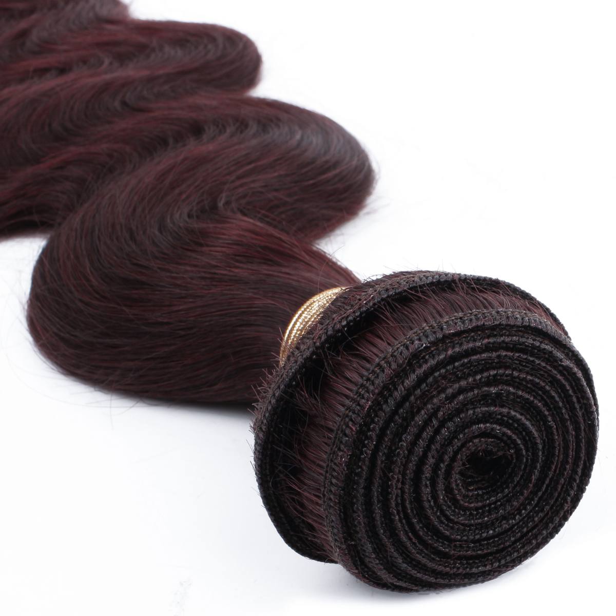 Burgundy Body Wave 100% Human Hair Bundles - Private Label