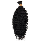 Burmese Curly Bulk 100% Human Braiding Hair - Private Label