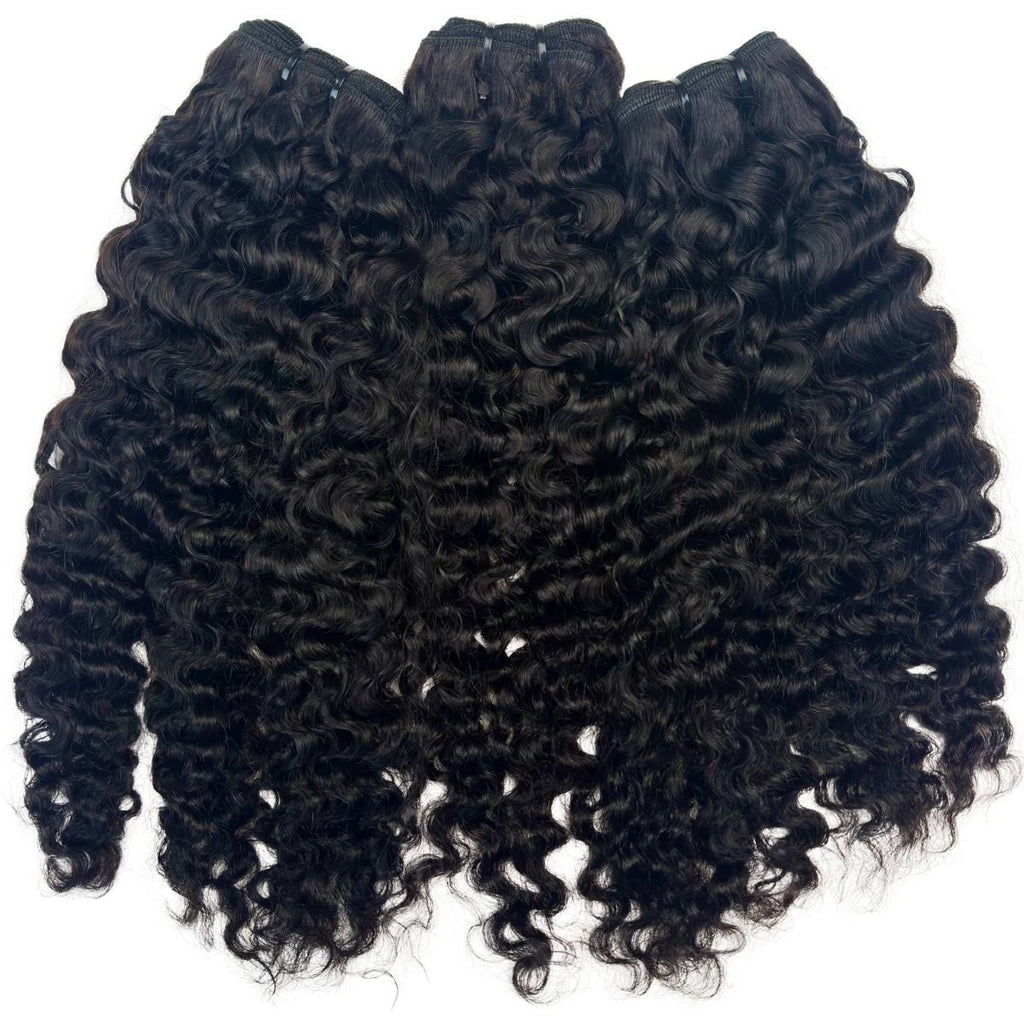 Burmese Curly 100% Human Hair Bundle Deals - Private Label