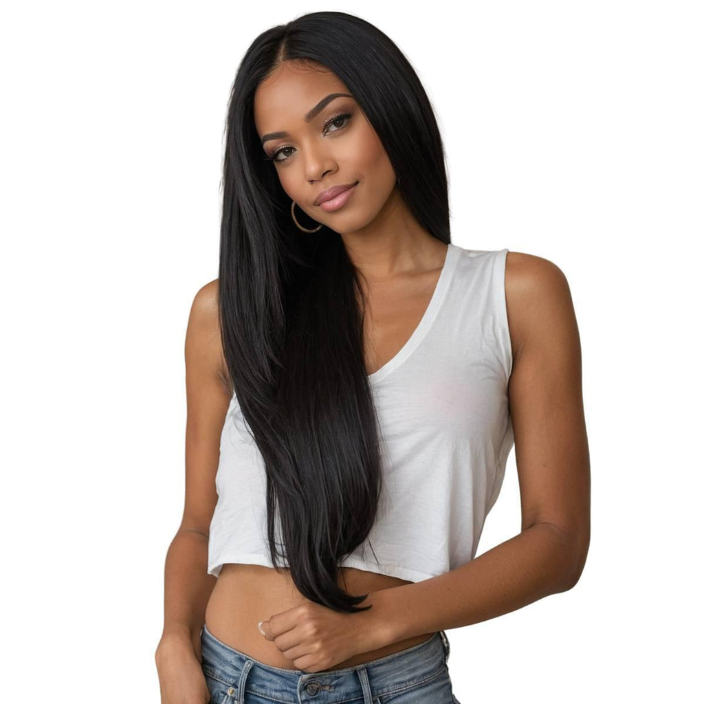 Brazilian Straight 100% Human Hair Bundle Deals - Private Label