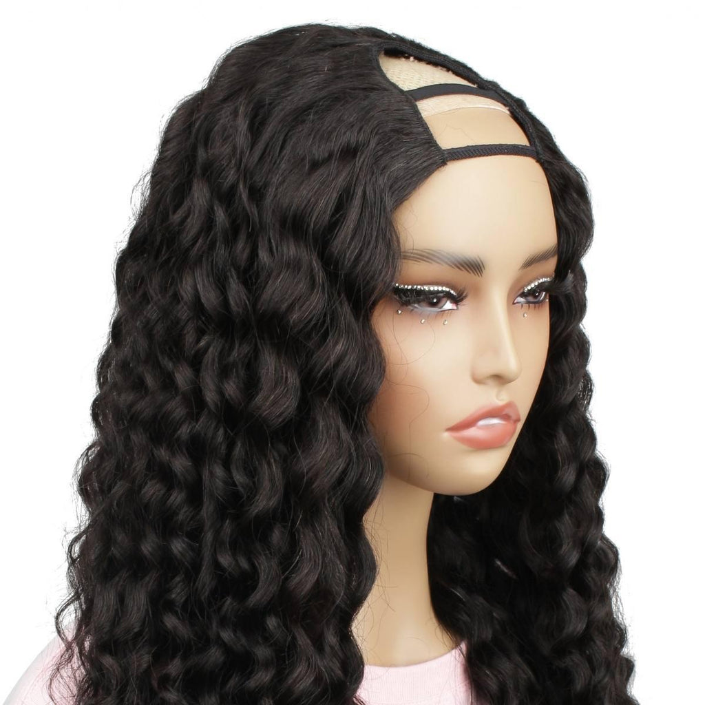Latin Wave U Part 100% Human Hair Wig - Private Label