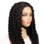 Deep Curly 2x6 HD Lace Closure 100% Human Hair Glueless Wig - Private Label