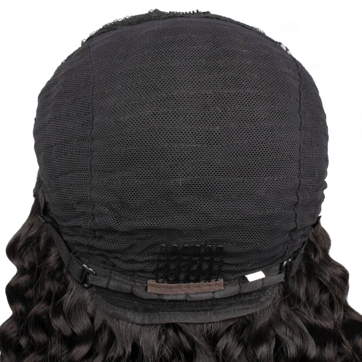 Deep Curly U Part 100% Human Hair Wig - Private Label