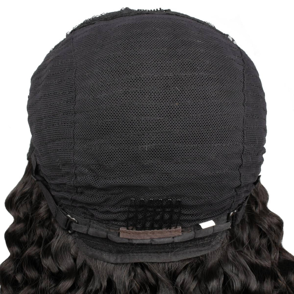 Deep Curly U Part 100% Human Hair Wig - Private Label