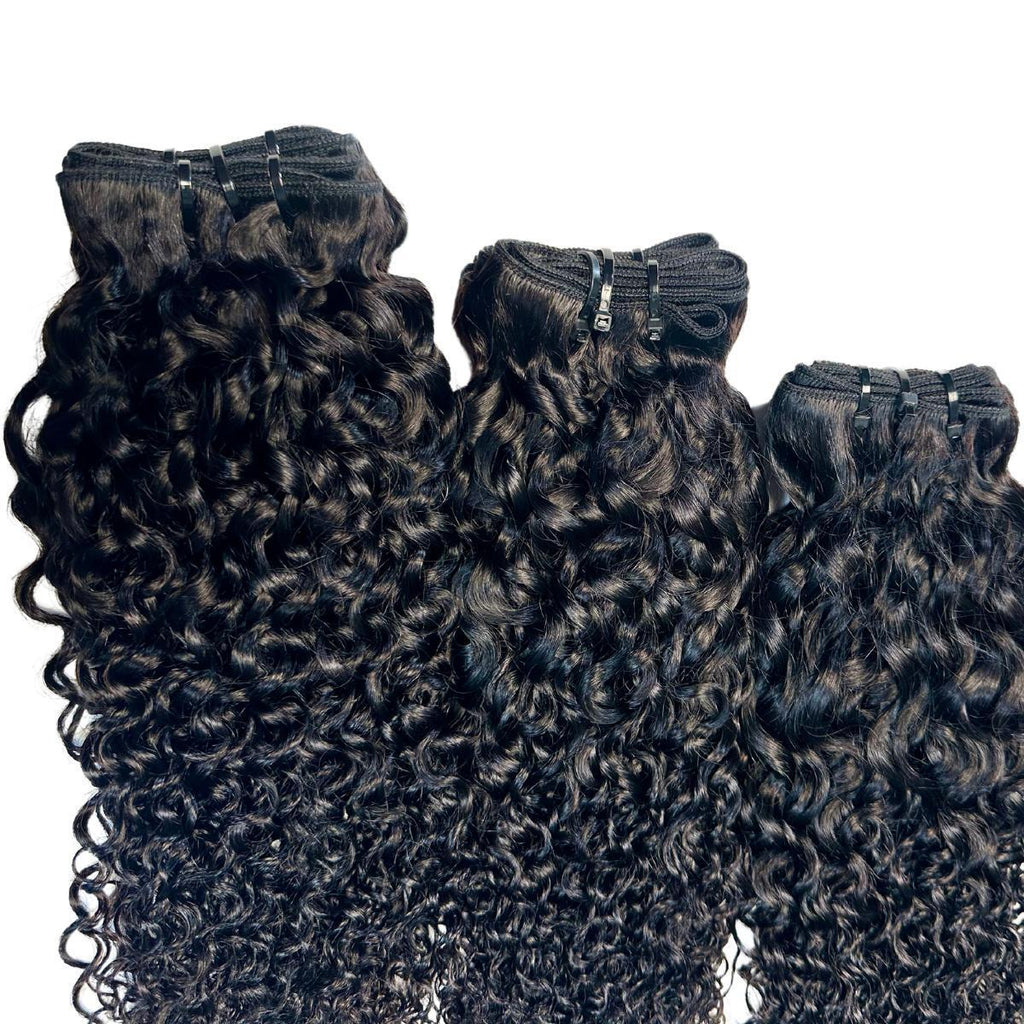 Warehouse Curly 100% Human Hair Bundle Deal - Private Label