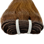 Raw Dark Brown Straight 100% Human Hair Bundles - Private Label