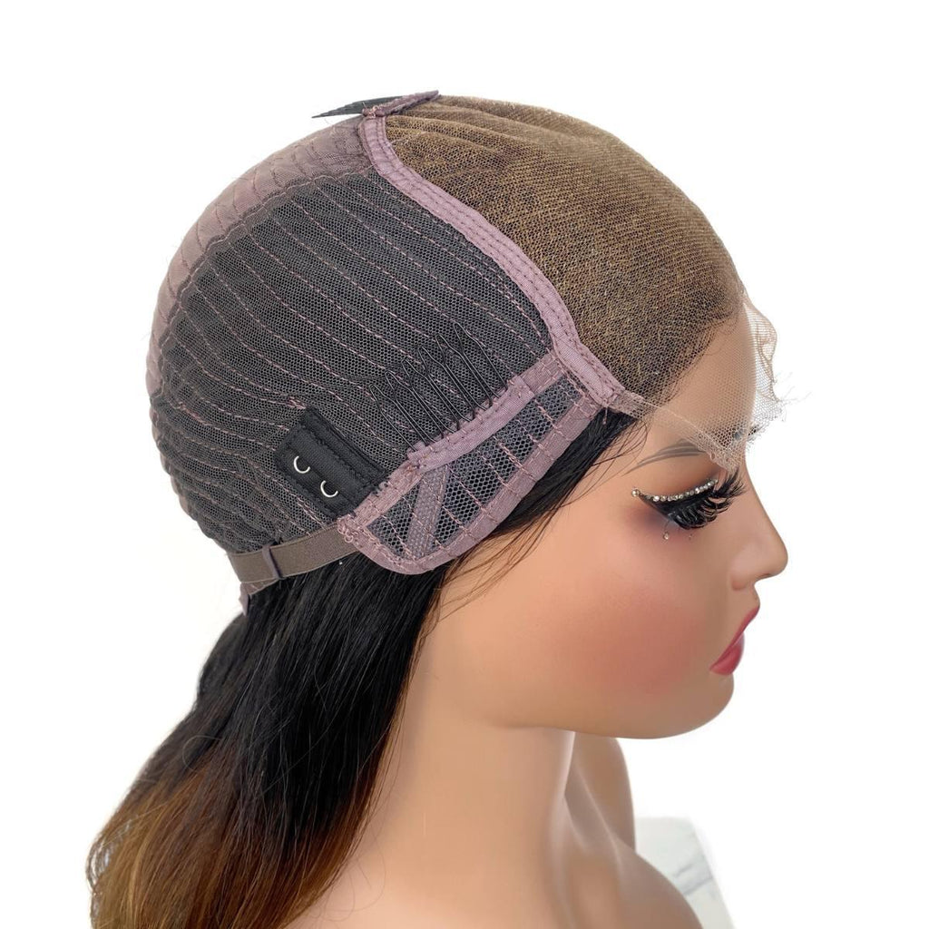 Raw Dark Blonde Balayage Wavy 5x5 HD Closure Wig - Private Label