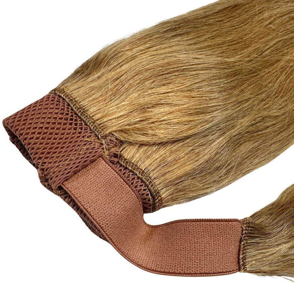 Honey Blonde 100% Human Hair Ponytail Extension – Private Label