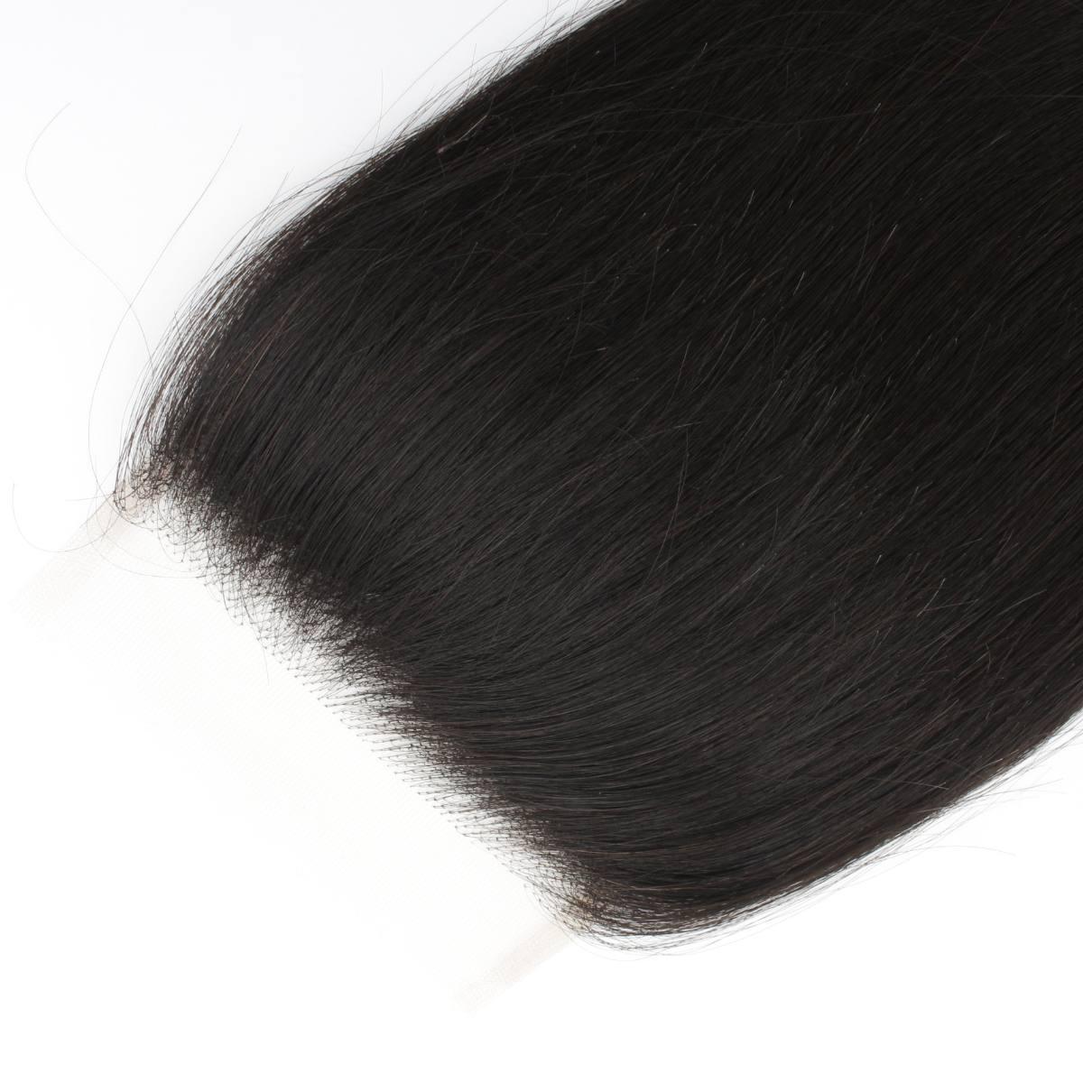 Brazilian Straight 4x4 HD Lace 100% Human Hair Closure - Private Label