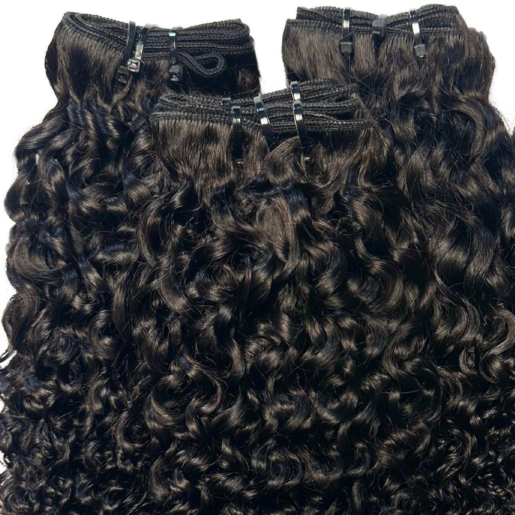 Warehouse Curly 100% Human Hair Bundle Deal - Private Label