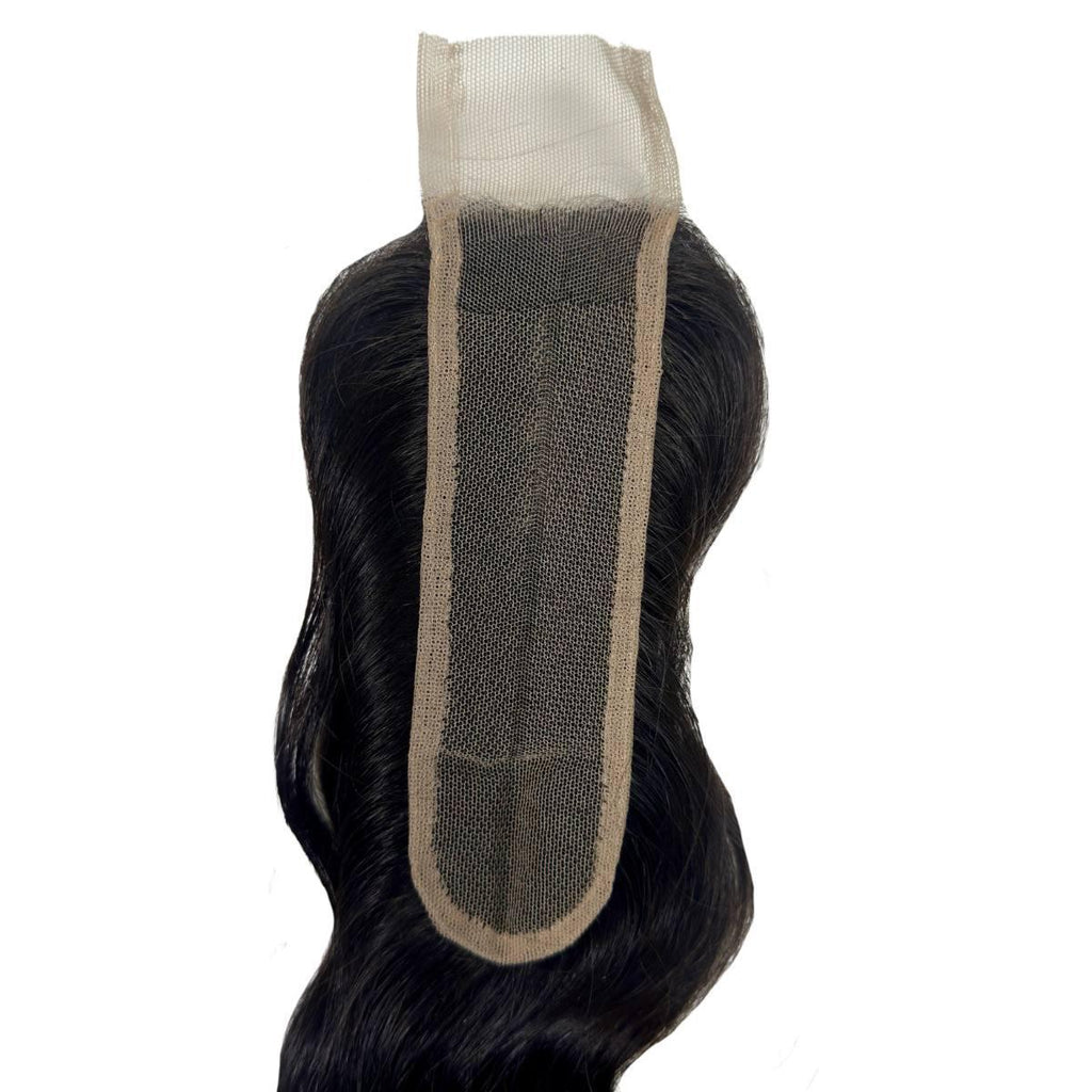Raw Indian Wavy 2x6 Transparent Lace 100% Human Hair Closure - Private Label