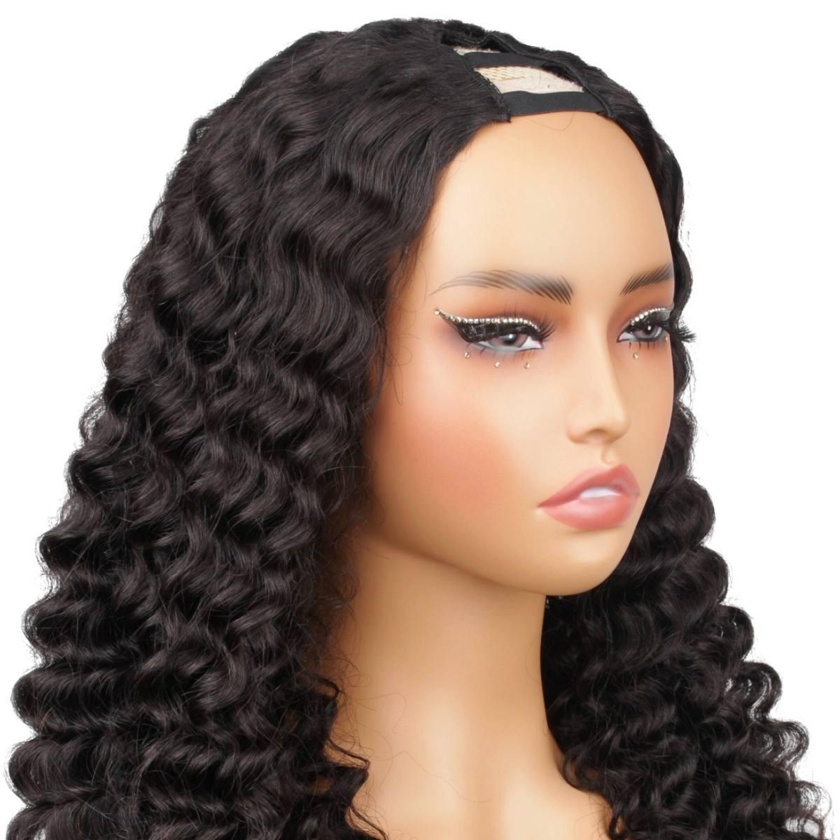 Deep Wave V Part 100% Human Hair Wig - Private Label