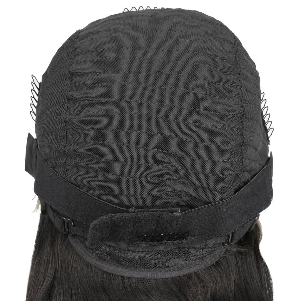 Jet Black Straight 13x4 HD Lace Front Wig - Private Label