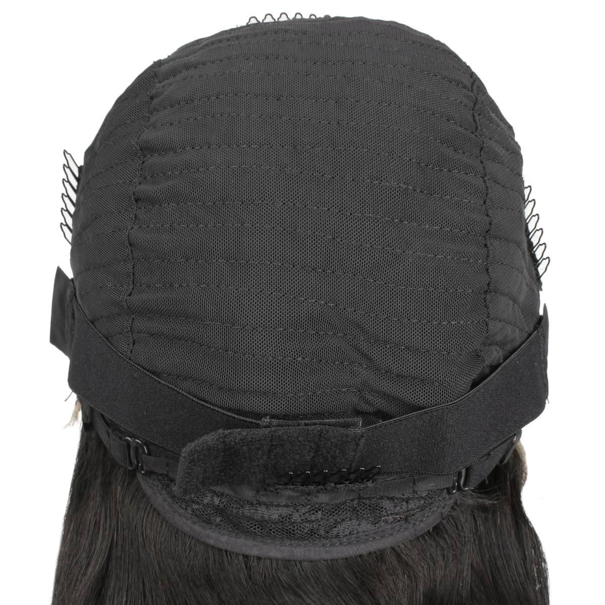 Jet Black Straight 13x4 HD Lace Front Wig - Private Label