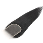 Brazilian Silky Straight 4x4 Transparent Lace Human Hair Closure - Private Label
