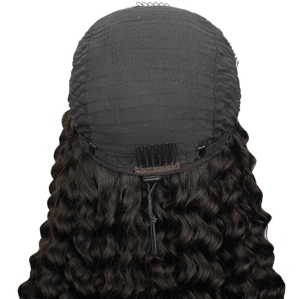 Kinky Curly Human Hair Half Wig - Private Label
