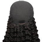 Kinky Curly Human Hair Half Wig - Private Label