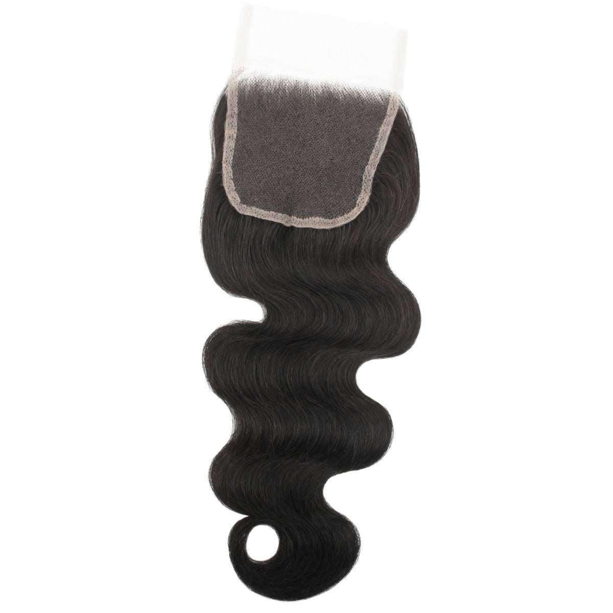 Brazilian Body Wave 4x4 HD Lace 100% Human Hair Closure - Private Label