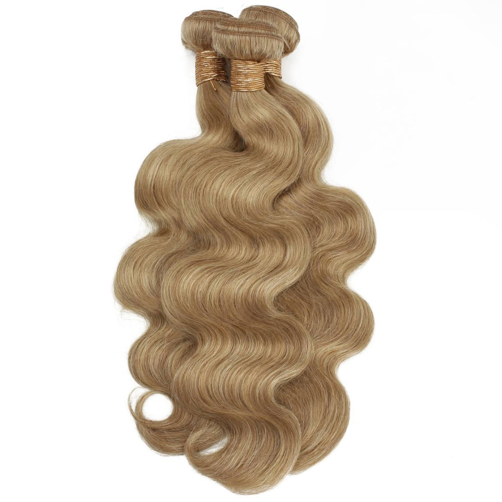 Honey Blonde Body Wave 100% Human Hair Bundle Deals - Private Label