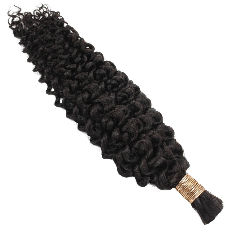 Water Wave Bulk 100% Human Braiding Hair - Private Label