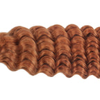 Copper Deep Wave Color 350 Bulk 100% Human Braiding Hair - Private Label