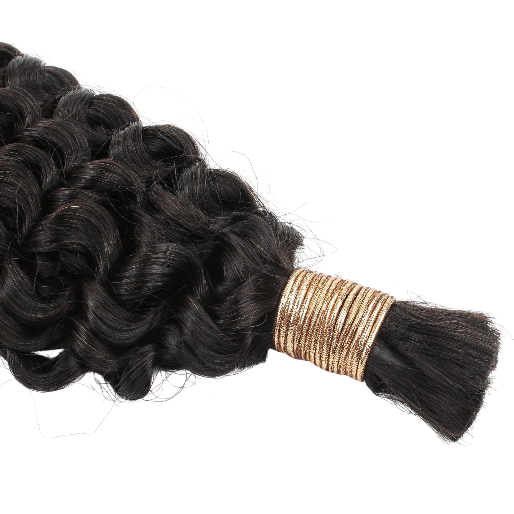Water Wave Bulk 100% Human Braiding Hair - Private Label