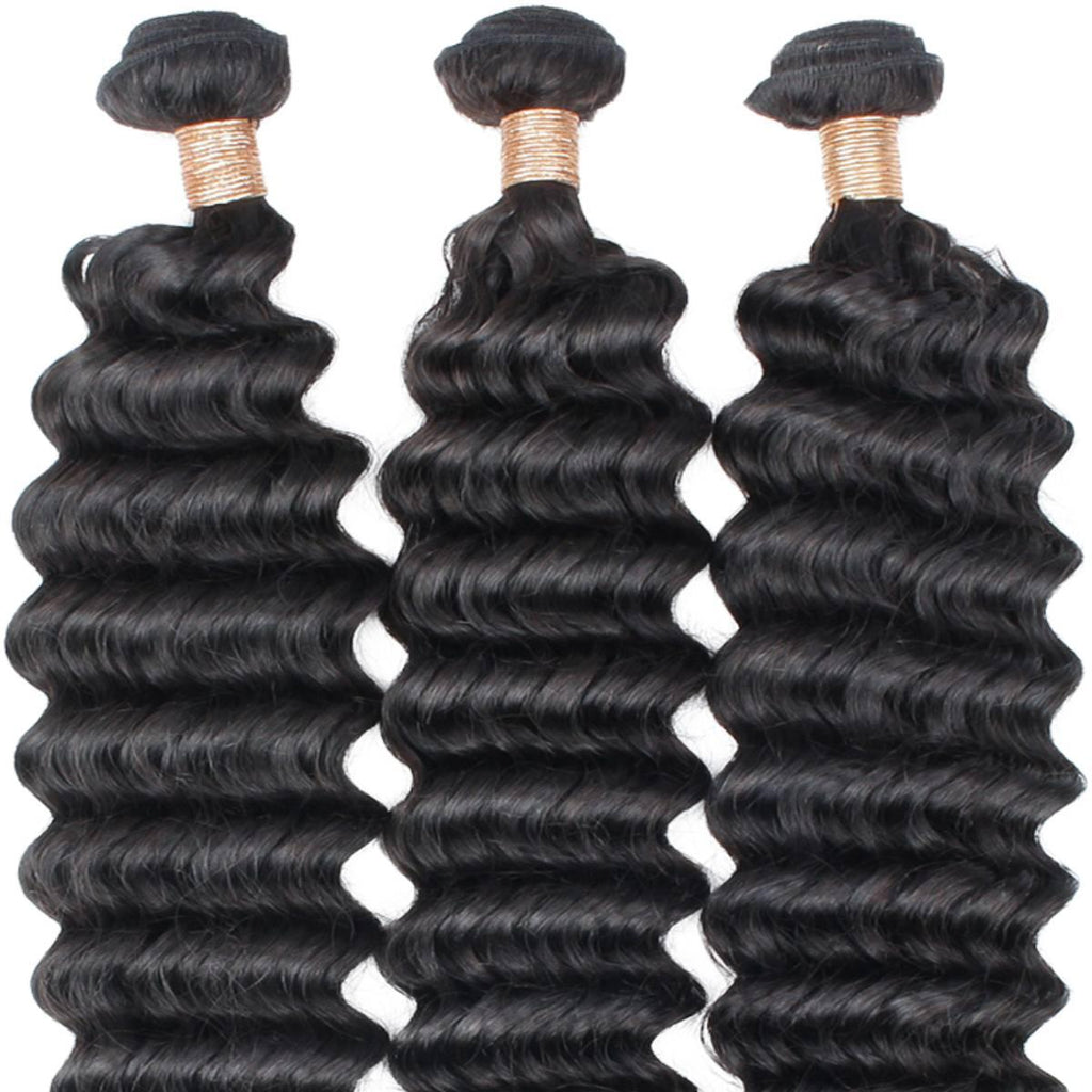 Deep Wave 100% Human Hair Bundle Deals - Private Label